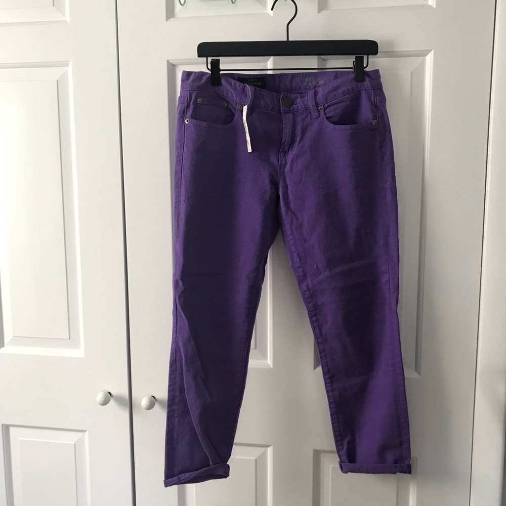 NEW JCrew Toothpick Ankle Jean